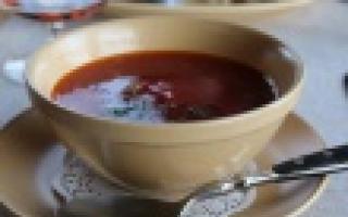 양배추 수프 - 칼로리 함량, 유익한 특성, 요리 방법