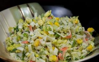 Salade de maïs sucré régulière